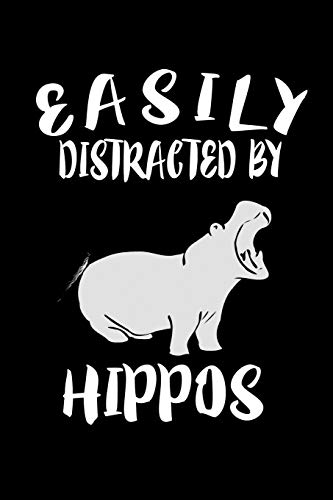 Easily Distracted By Hippos: Animal Nature Collection - 9781081494056