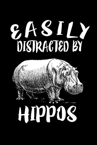 Easily Distracted By Hippos: Animal Nature Collection - 9781081494087