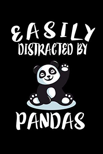 Easily Distracted By Pandas: Animal Nature Collection - 9781081507268