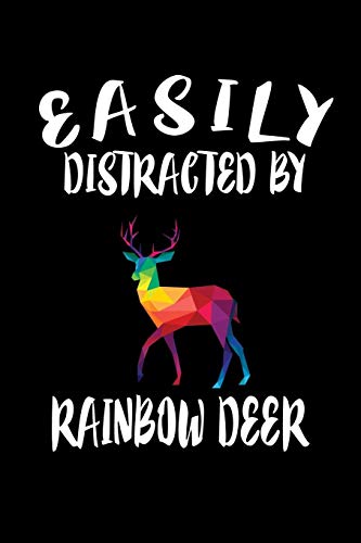 Easily Distracted By Rainbow Deer: Animal Nature Collection