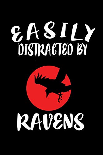 Easily Distracted By Ravens: Animal Nature Collection - 9781081586874
