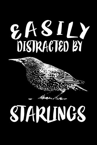 Easily Distracted By Starlings: Animal Nature Collection