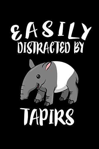 Easily Distracted By Tapirs: Animal Nature Collection - 9781081590857