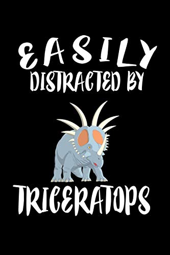 Easily Distracted By Triceratops: Animal Nature Collection