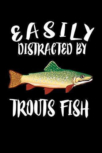 Easily Distracted By Trout Fish: Animal Nature Collection
