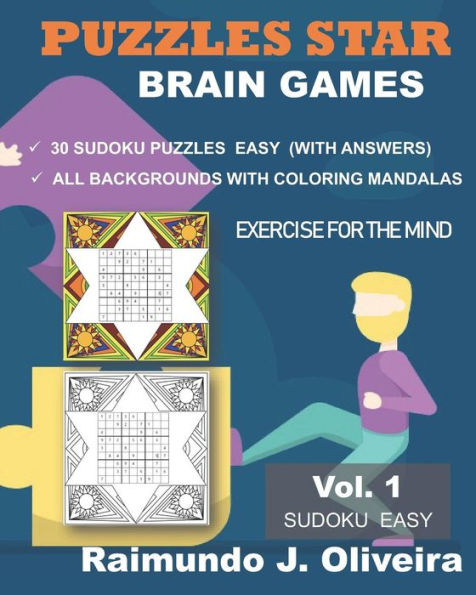 Puzzles Star | Brain Games: Vol 1 Sudoku Easy