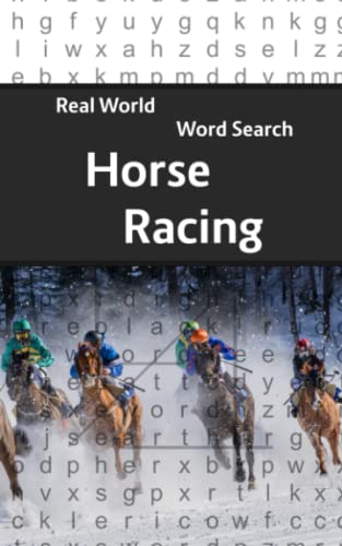 Real World Word Search: Horse Racing