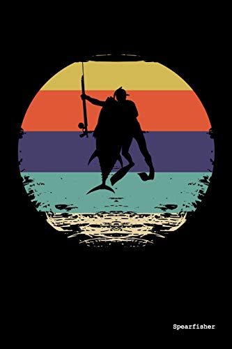 Spearfisher: 120 Pages I 6X9 I Graph Paper 5X5 I Funny Bowfishing, Ocean & Snorkel Diving Gifts - 9781082119316