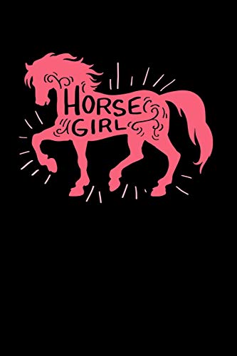 Horse Girl: 120 Pages I 6X9 I Graph Paper 4X4 I Cool Equestrian & Horseback Riding Gifts Apparel