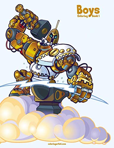 Boys Coloring Book 1