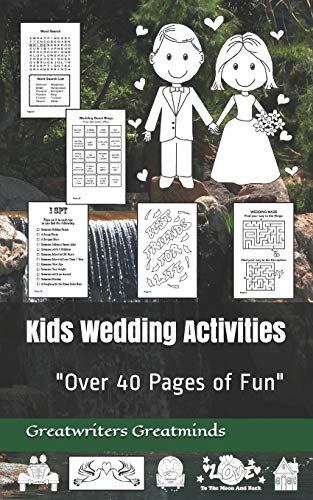 Kids Wedding Activities: "Over 40 Pages Of Fun"