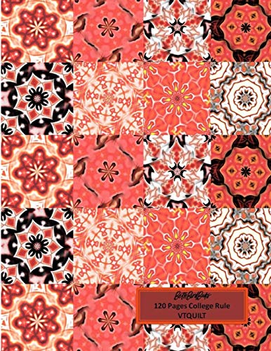 Bethbirdbooks 120 Pages College Rule: Vtquilt