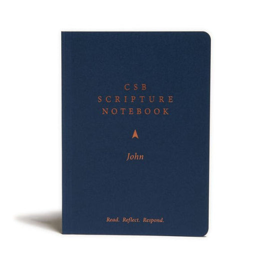 CSB Scripture Notebook, John: Read. Reflect. Respond.