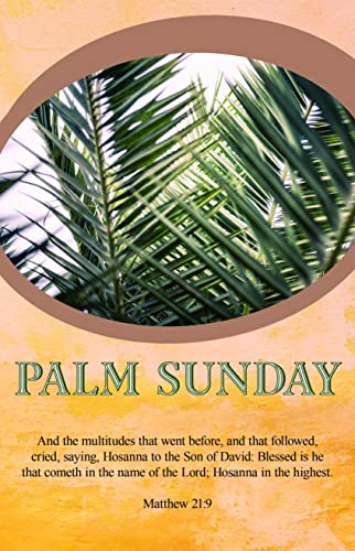 Hosanna In The Highest Bulletin (Pkg 100) Palm Sunday