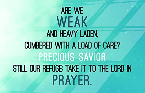 What A Friend We Have In Jesus Postcard (Pkg 25) Inspirational