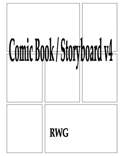 Comic Book / Storyboard V4: 100 Pages 8.5" X 11"