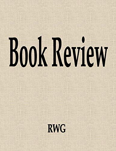 Book Review: 100 Pages 8.5" X 11"