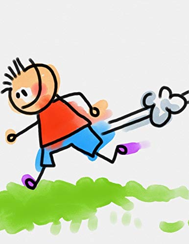 Kid's Notebook: 100 Pages 8.5" X 11" Wide Ruled Line Paper - 9781087816821