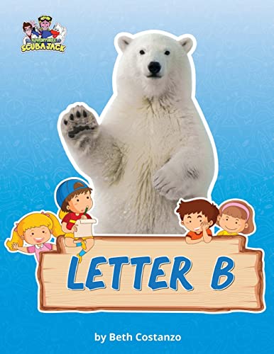 Letter B/Bears Activity Workbook For Kids 2-6