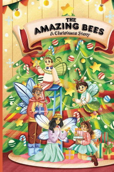 The Amazing Bees, A Christmas Story Coloring Book