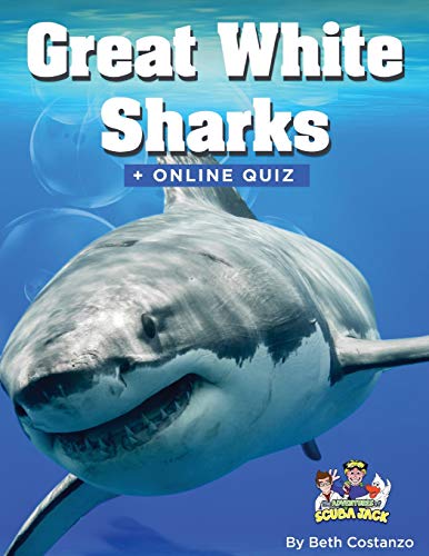 Great White Shark Activity Book For Ages 4-8 Years Of Age