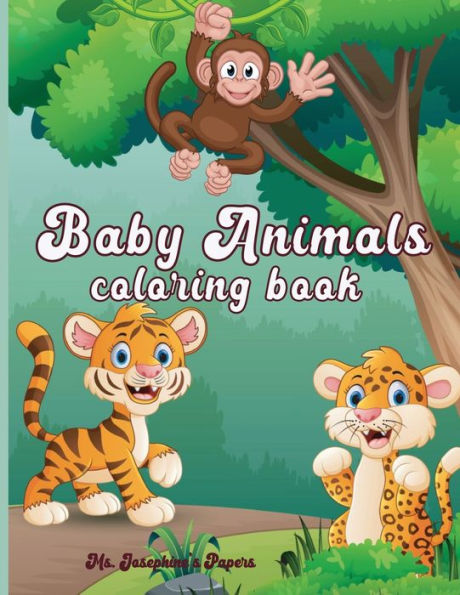 Baby Animals Coloring Book - 9781088012598
