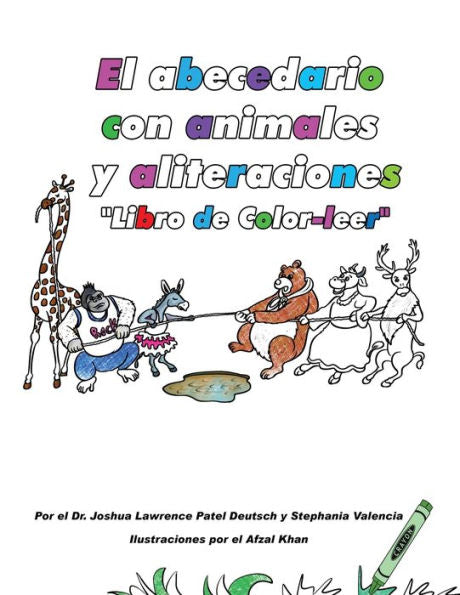 El abecedario con animales y aliteraciones (Spanish Edition)