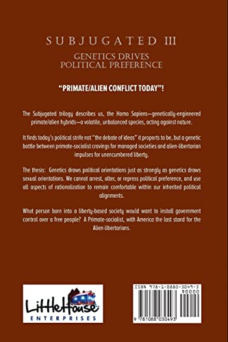 Subjugated Volume 3: Genetics Drives Political Preference
