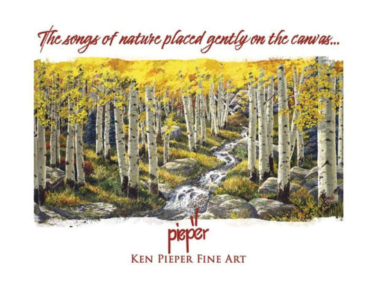 The Songs Of Nature Placed Gently On The Canvas...