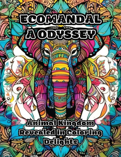 EcoMandala Odyssey: Animal Kingdom Revealed in Coloring Delights