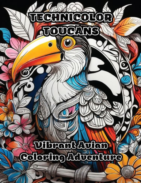 Technicolor Toucans: Vibrant Avian Coloring Adventure