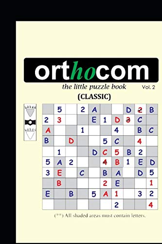 Orthocom, The Little Puzzle Book (Classic) - 9781088412961