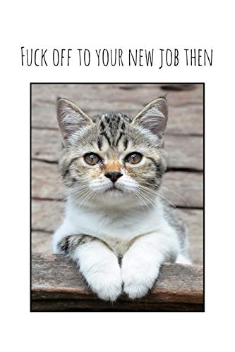 Fuck Off To Your New Job Then: Perfect Goodbye Gift Fur Coworker That Is Leaving / Going Away Gift Fur Your Co Worker, Boss, Manager, Employee. - 9781088688410