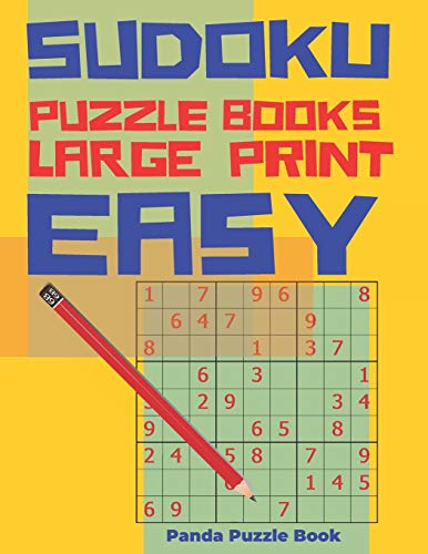 Sudoku Puzzle Books Easy Large Print: Logic Games For Adults - Brain Games Books For Adults