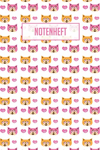 Notenheft: 100 Seiten I 8 Notensysteme Pro Seite I Größe Ca. Din A5 I Notenheft Für Katzenliebhaber I Ideal Für Den Musikunterricht (German Edition)