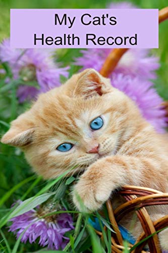 My Cat's Health Records - 9781089330127