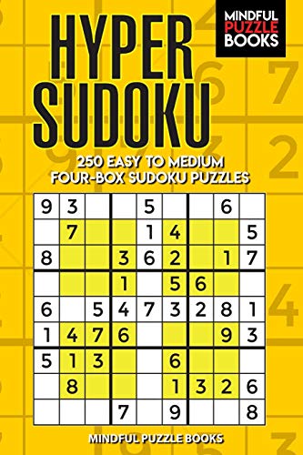Hyper Sudoku: 250 Easy To Medium Four-Box Sudoku Puzzles (Windoku)