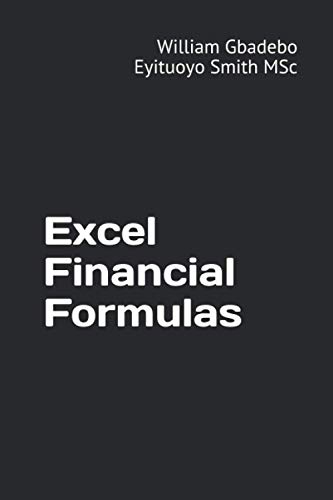Excel Financial Formulas
