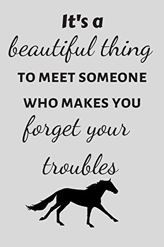 It's A Beautiful Thing To Meet Someone Who Makes You Forget Your Troubles