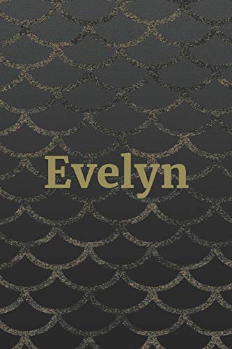 Evelyn: Writing Paper & Black Mermaid Cover