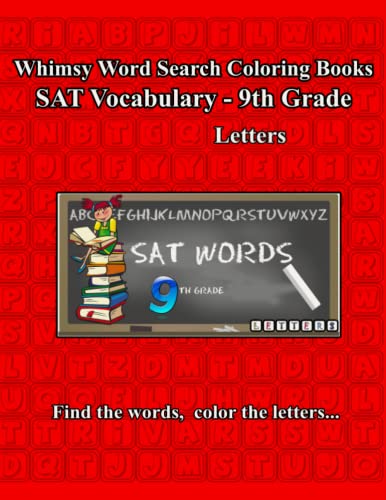 Whimsy Word Search, Sat Vocabulary – 9Th Grade