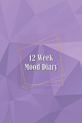 12 Week Mood Diary: One Page Per Day - 9781092427128