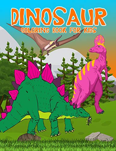 Dinosaur Coloring Book For Kids: Fun And Creative Dinosaur Coloring Designs For Kids Ages 6 And Above
