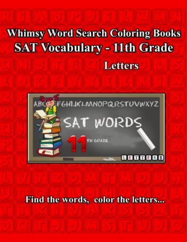 Whimsy Word Search, Sat Vocabulary – 11Th Grade