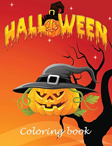 Halloween Coloring Book: A Lovely 60 Page Coloring Book For Kids Aged 3+. Book Full Of Ghost And Ghouls.