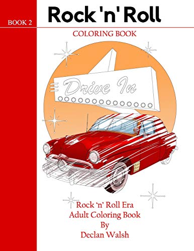Rock'N'Roll Coloring Book: Coloring Book