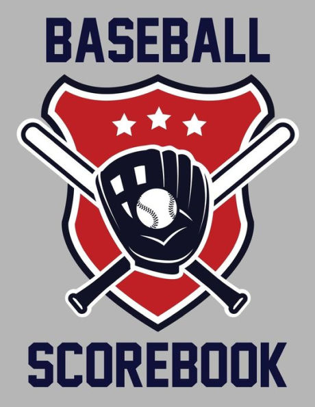 Baseball Scorebook: 100 Scorecards For Baseball Games