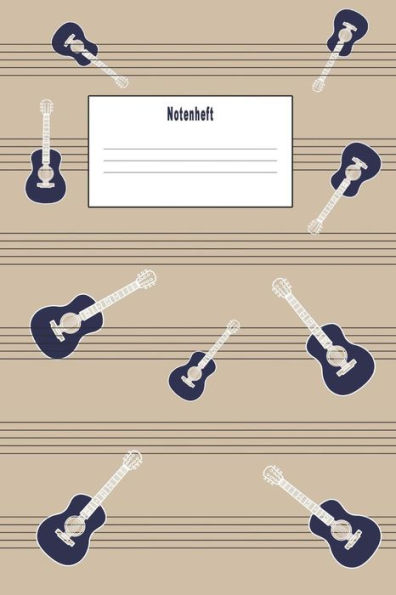 Notenheft: Ein mit Liebe gestaltetes Notenheft f?r die taglichen ?bungen (German Edition)