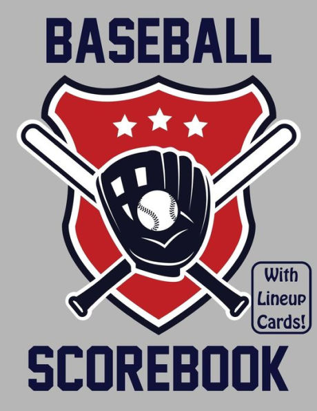 Baseball Scorebook With Lineup Cards: 50 Scorecards For Baseball Games