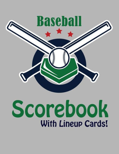 Baseball Scorebook With Lineup Cards: 50 Scorecards For Baseball